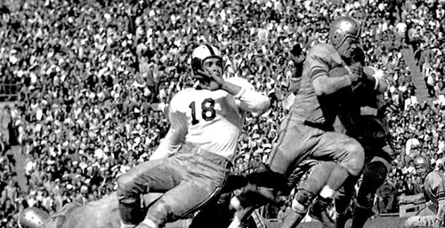 Steve Van Buren in 1944 Orange Bowl
